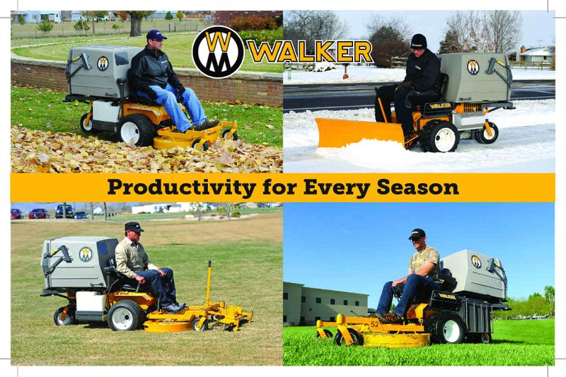 Walkers mower best sale and equipment